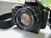 Светосильный объектив Pentax Vivitar 50mm f1:1.7