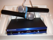 Sennheiser EW-100 2 радиомикрофона цена 520грн